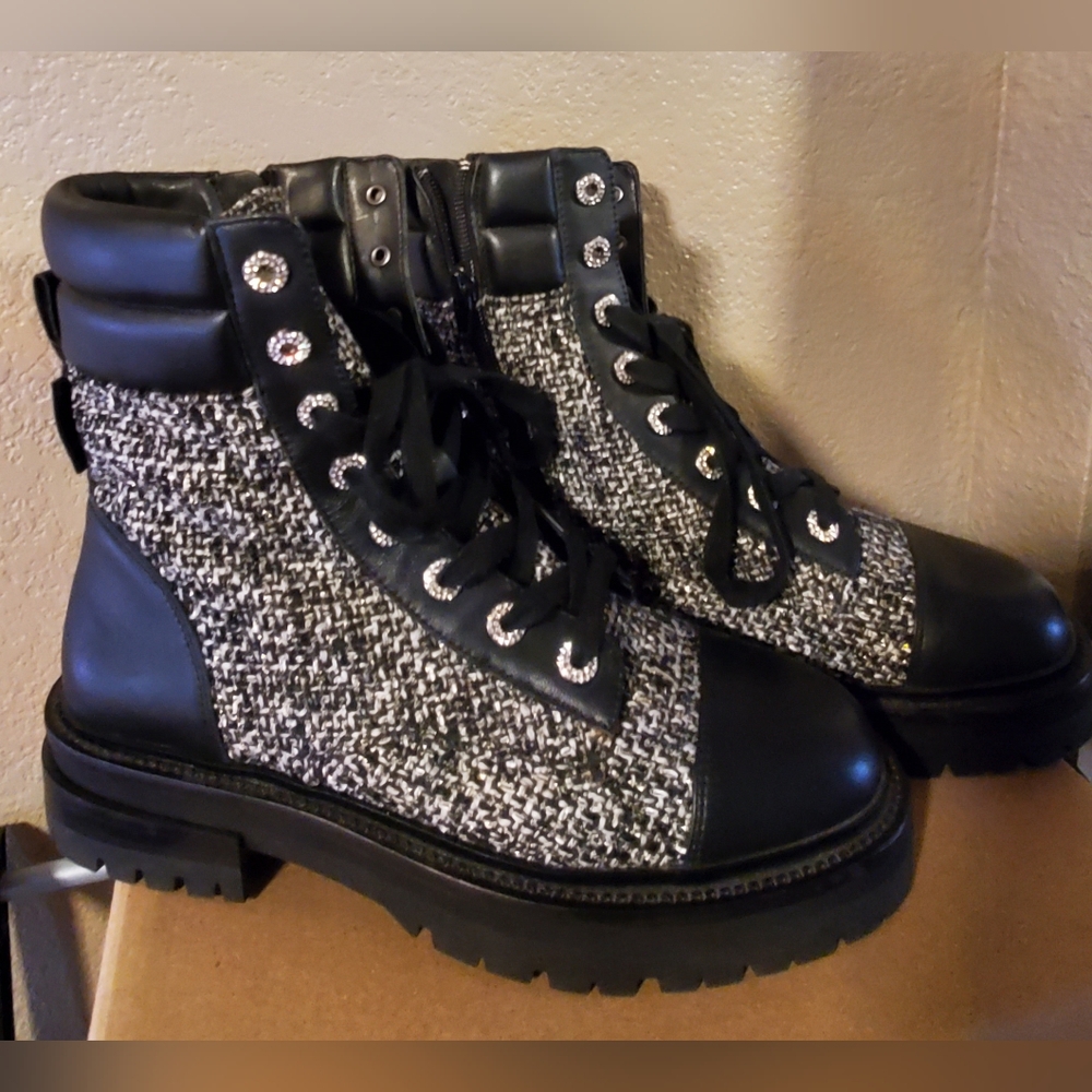 Kurt Geiger Tweed Boots